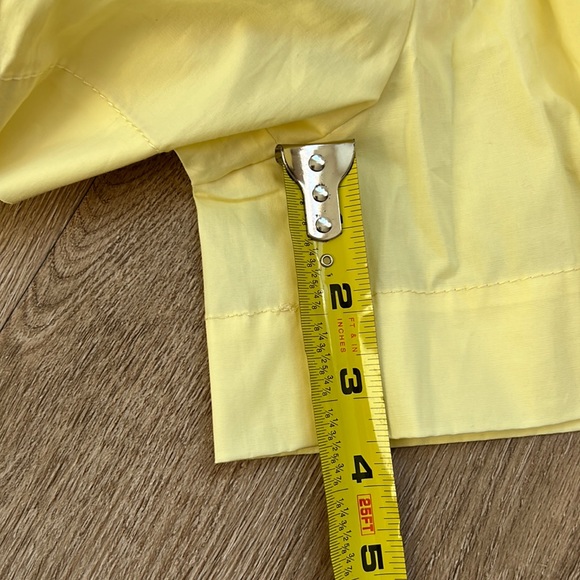 NWT Staud Women’s Yellow High-Rise Belted Shorts Size 0 - Picture 15 of 16